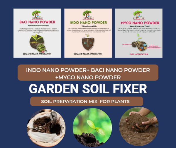 GARDEN SOIL FIXER - SOIL PREPARATION MIX FOR PLANTS
