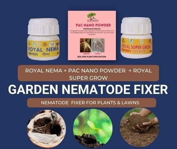 GARDEN NEMATODE FIXER - NEMATODE FIXER FOR PLANTS & LAWNS