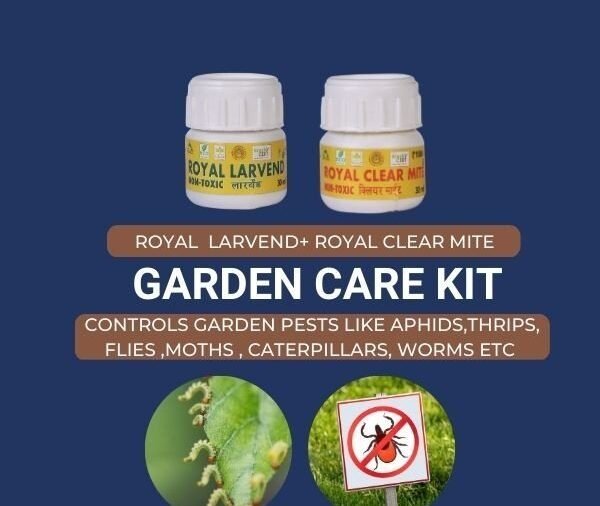 GARDEN CARE KIT - CONTROLS GARDEN PEST LIKE – APHIDS, THRIPS, FLIES, MOTHS, CATERPILLARS, WORMS ETC