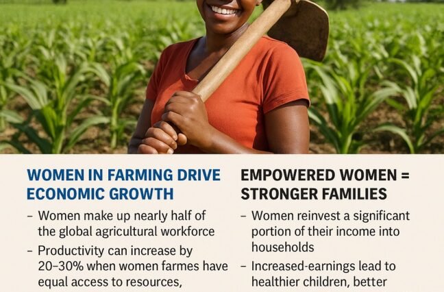 How Women in Agriculture Shape Economies & Strengthen Families Worldwide