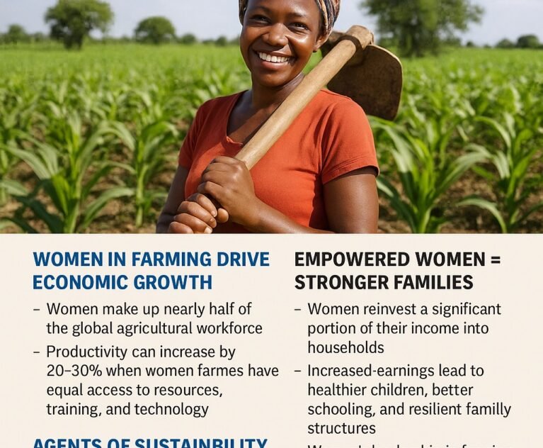 How Women in Agriculture Shape Economies & Strengthen Families Worldwide