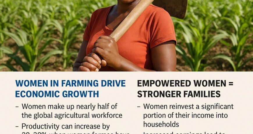 How Women in Agriculture Shape Economies & Strengthen Families Worldwide